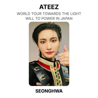 ATEEZ WORLD TOUR TOWARDS THE LIGHT : WILL TO POWER IN JAPAN Official Photocard