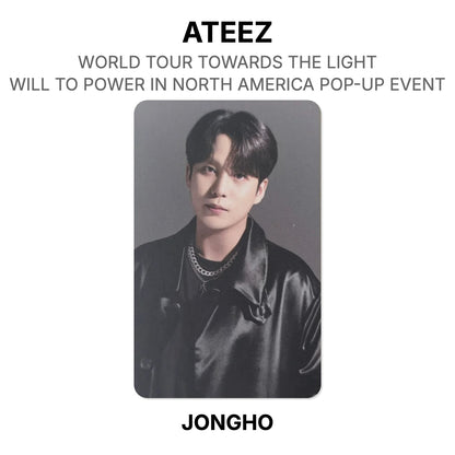 ATEEZ WORLD TOUR TOWARDS THE LIGHT : WILL TO POWER IN NORTH AMERICA POP-UP EVENT Offizielle Fotokarte