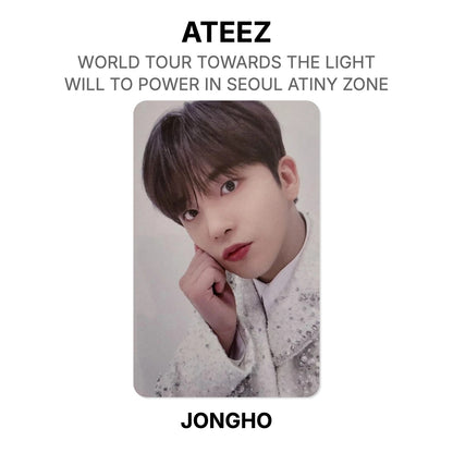 ATEEZ WORLD TOUR TOWARDS THE LIGHT : WILL TO POWER IN SEOUL ATINY ZONE Official Photocard