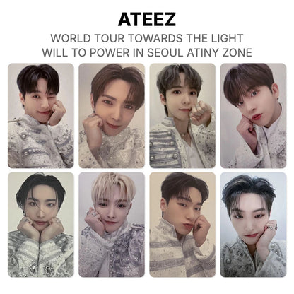 ATEEZ WORLD TOUR TOWARDS THE LIGHT : WILL TO POWER IN SEOUL ATINY ZONE Official Photocard
