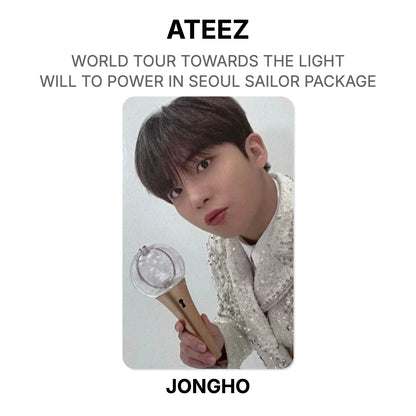 ATEEZ WORLD TOUR TOWARDS THE LIGHT : WILL TO POWER IN SEOUL SAILOR PACKAGE Official Photocard