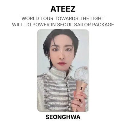 ATEEZ WORLD TOUR TOWARDS THE LIGHT : WILL TO POWER IN SEOUL SAILOR PACKAGE Official Photocard
