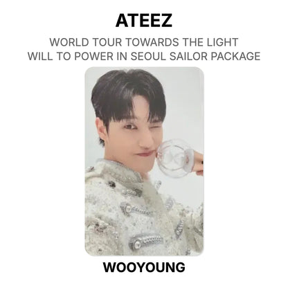 ATEEZ WORLD TOUR TOWARDS THE LIGHT : WILL TO POWER IN SEOUL SAILOR PACKAGE Official Photocard