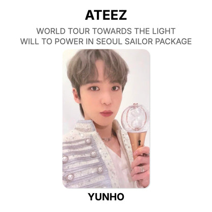 ATEEZ WORLD TOUR TOWARDS THE LIGHT : WILL TO POWER IN SEOUL SAILOR PACKAGE Official Photocard