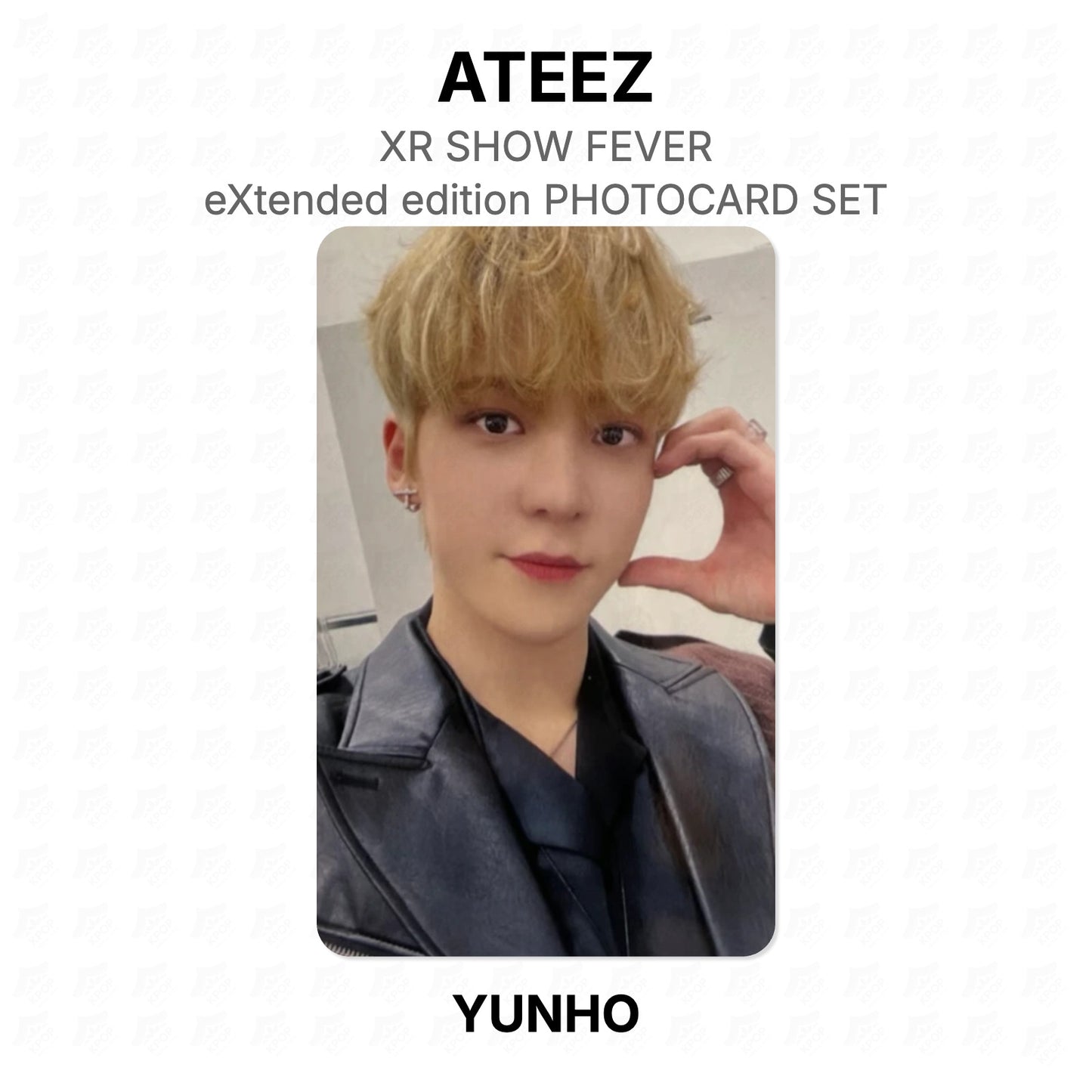 ATEEZ XR SHOW FEVER : eXtended edition PHOTOCARD SET Official Photocard