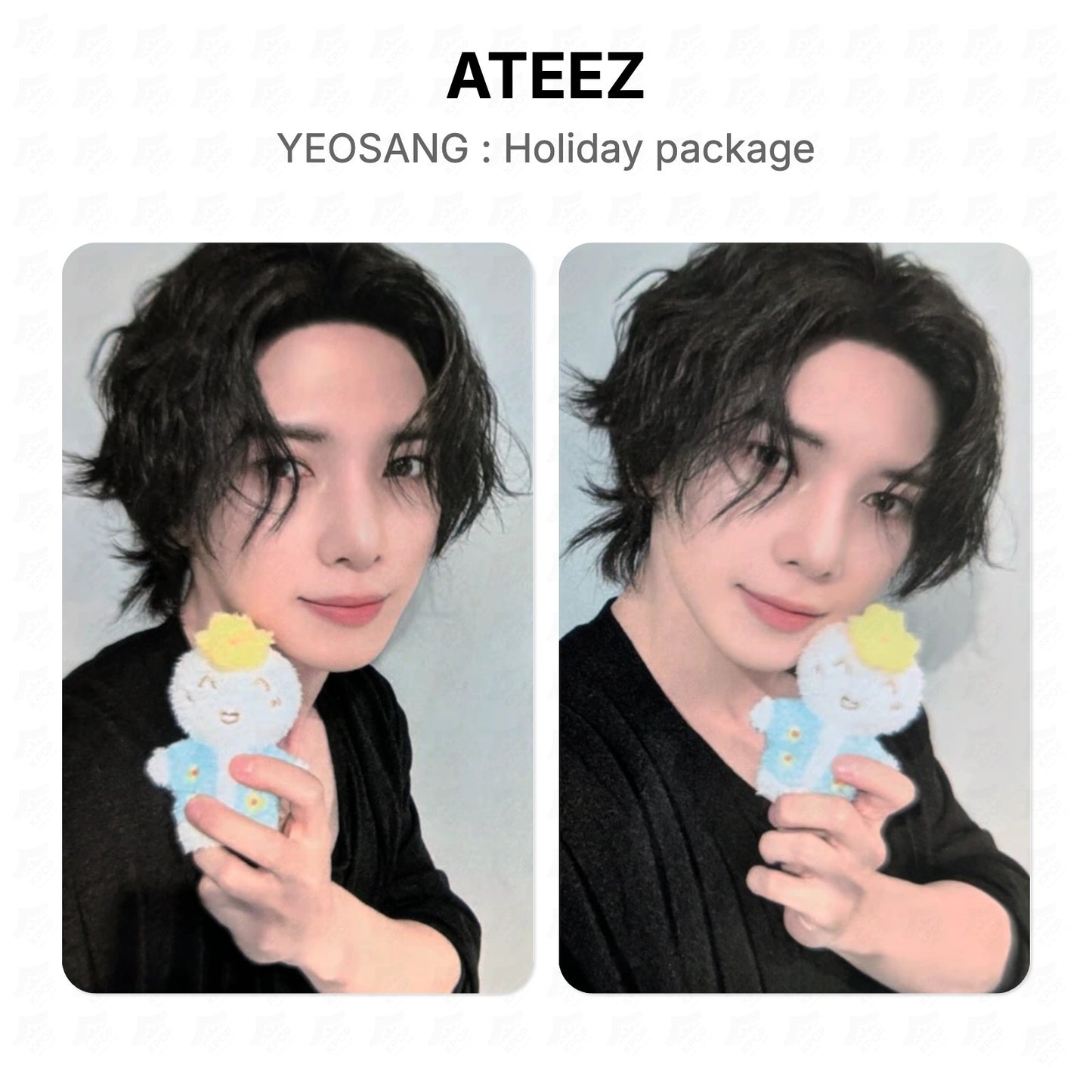 ATEEZ YEOSANG : Holiday package Official Photocard