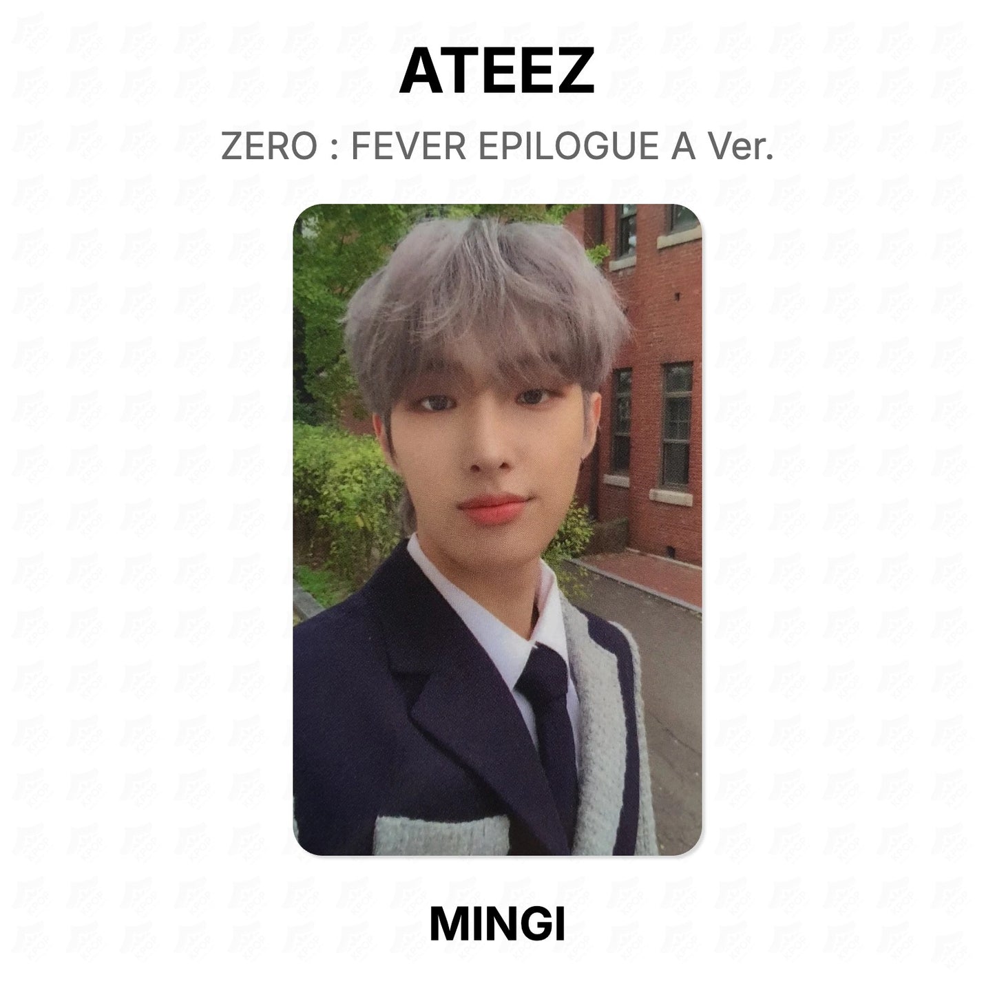ATEEZ ZERO : FEVER EPILOGUE A Ver. Official Photocard