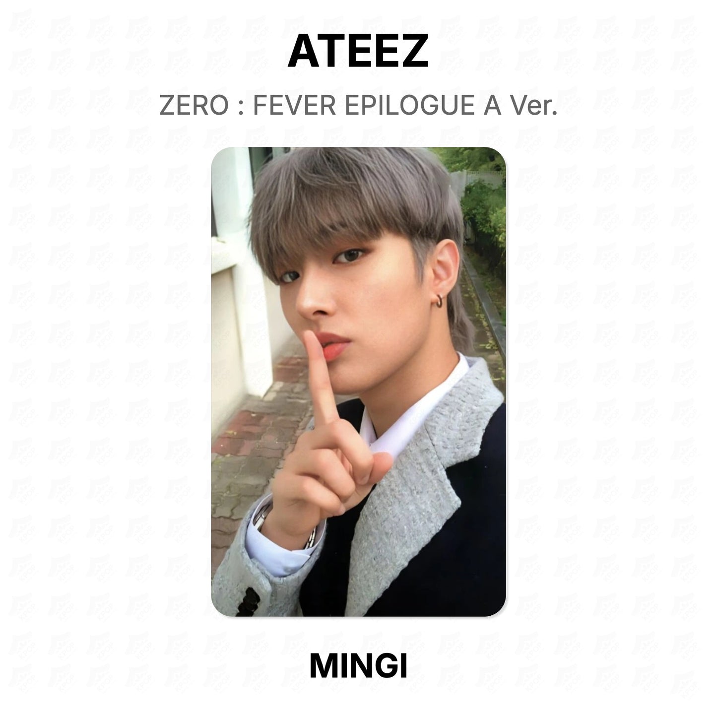 ATEEZ ZERO : FEVER EPILOGUE A Ver. Official Photocard