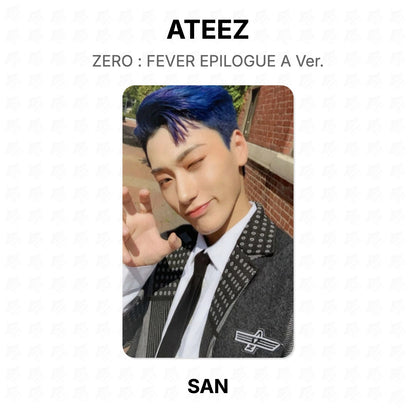 ATEEZ ZERO : FEVER EPILOGUE A Ver. Official Photocard