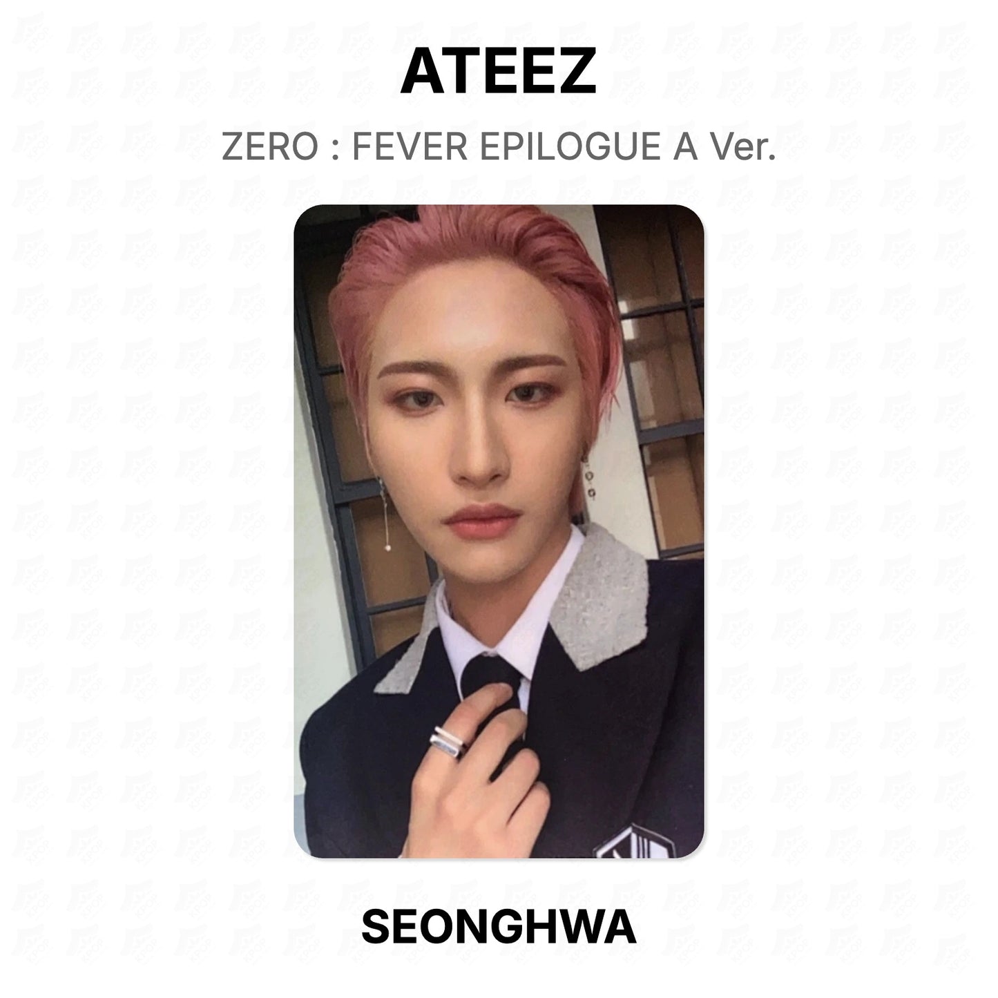 ATEEZ ZERO : FEVER EPILOGUE A Ver. Official Photocard