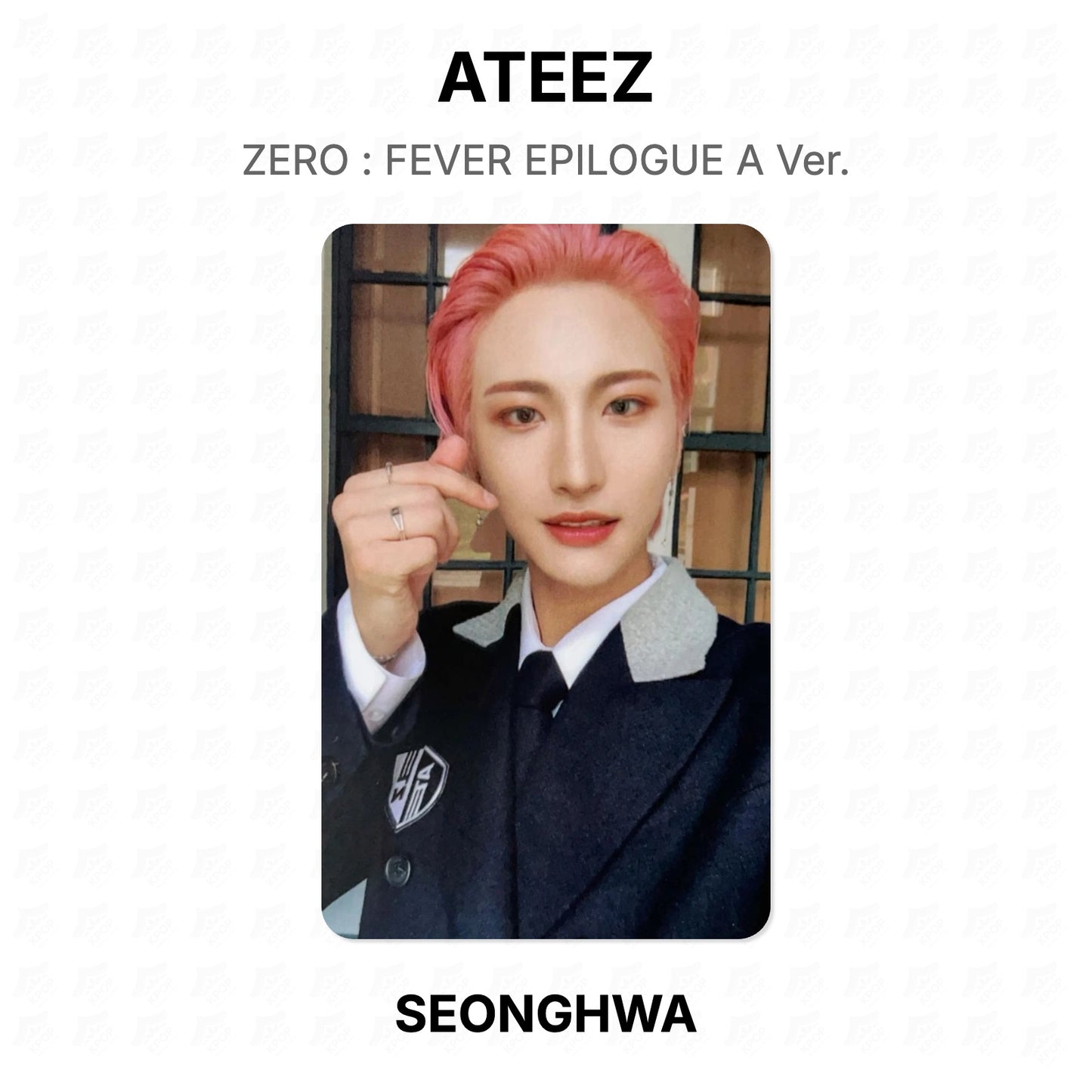 ATEEZ ZERO : FEVER EPILOGUE A Ver. Official Photocard