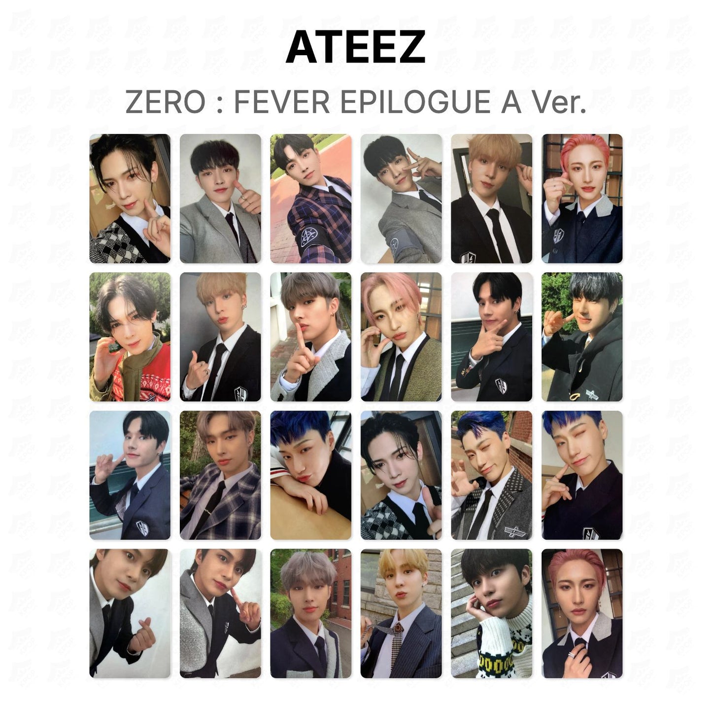 ATEEZ ZERO : FEVER EPILOGUE A Ver. Official Photocard