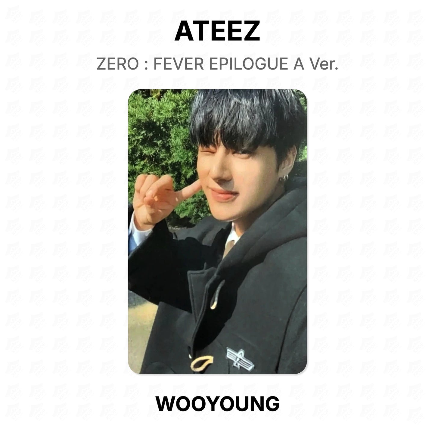 ATEEZ ZERO : FEVER EPILOGUE A Ver. Official Photocard