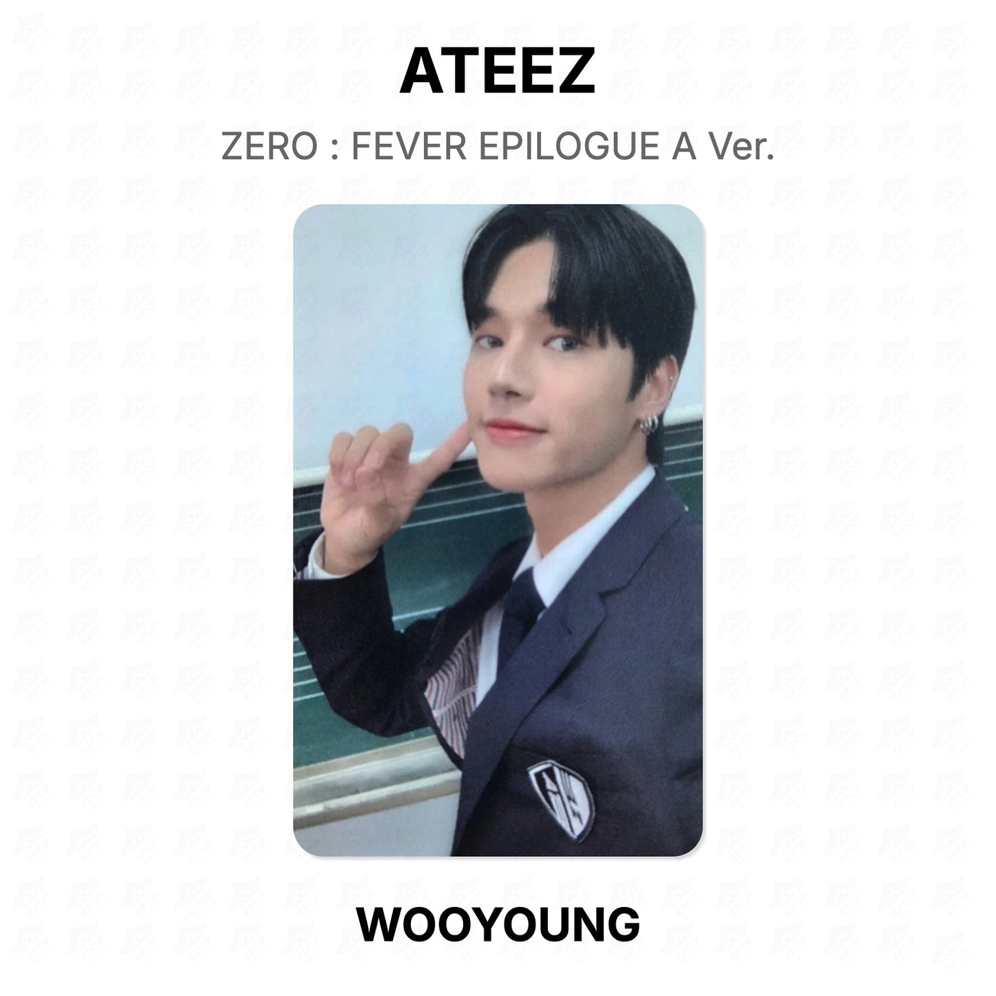 ATEEZ ZERO : FEVER EPILOGUE A Ver. Official Photocard