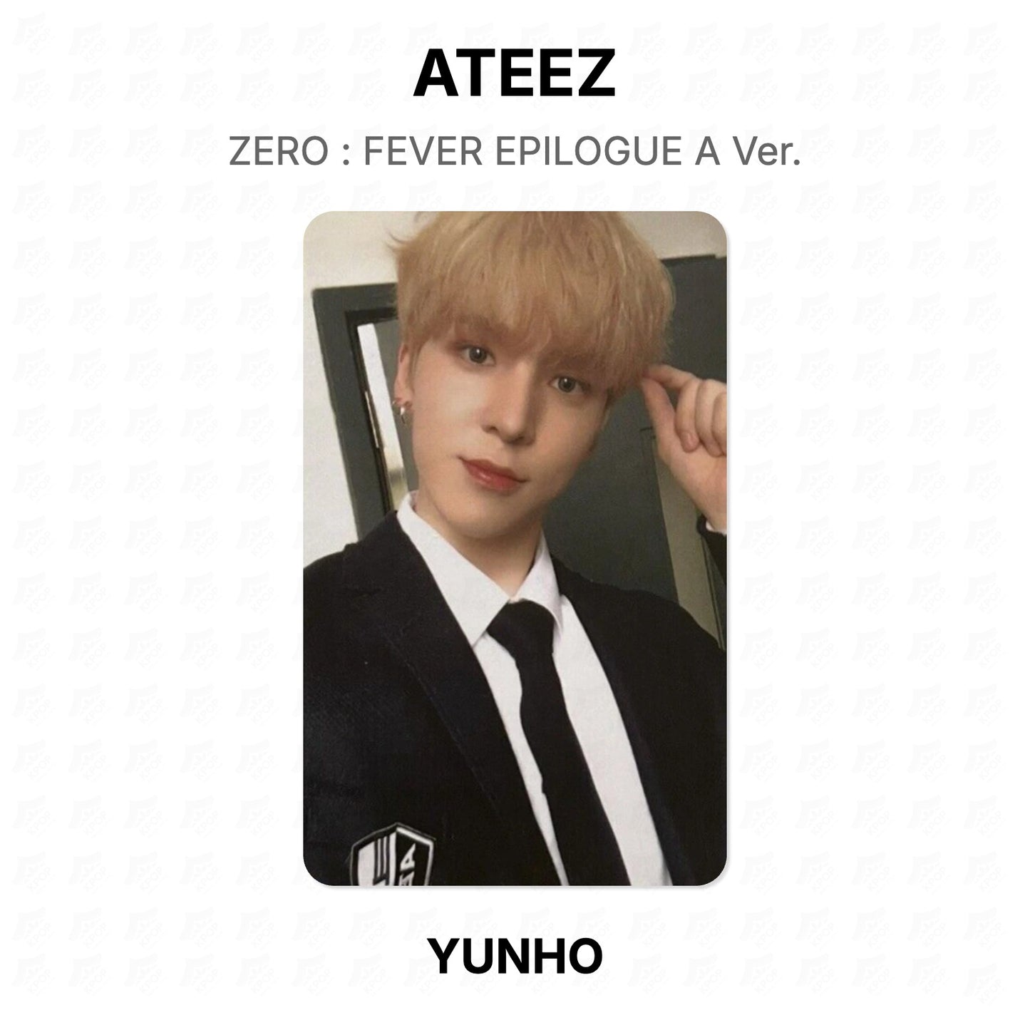 ATEEZ ZERO : FEVER EPILOGUE A Ver. Official Photocard