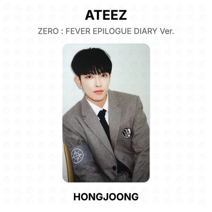 ATEEZ ZERO : FEVER EPILOGUE DIARY Ver. Official Photocard