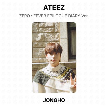 ATEEZ ZERO : FEVER EPILOGUE DIARY Ver. Official Photocard