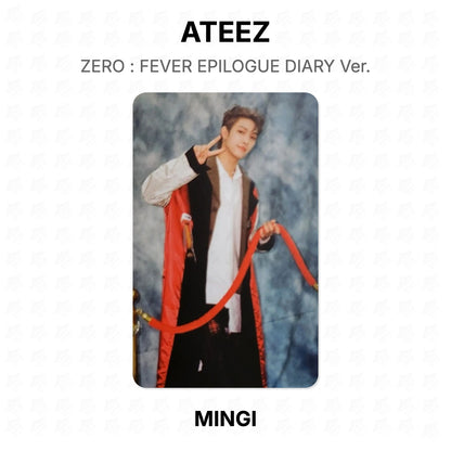 ATEEZ ZERO : FEVER EPILOGUE DIARY Ver. Official Photocard