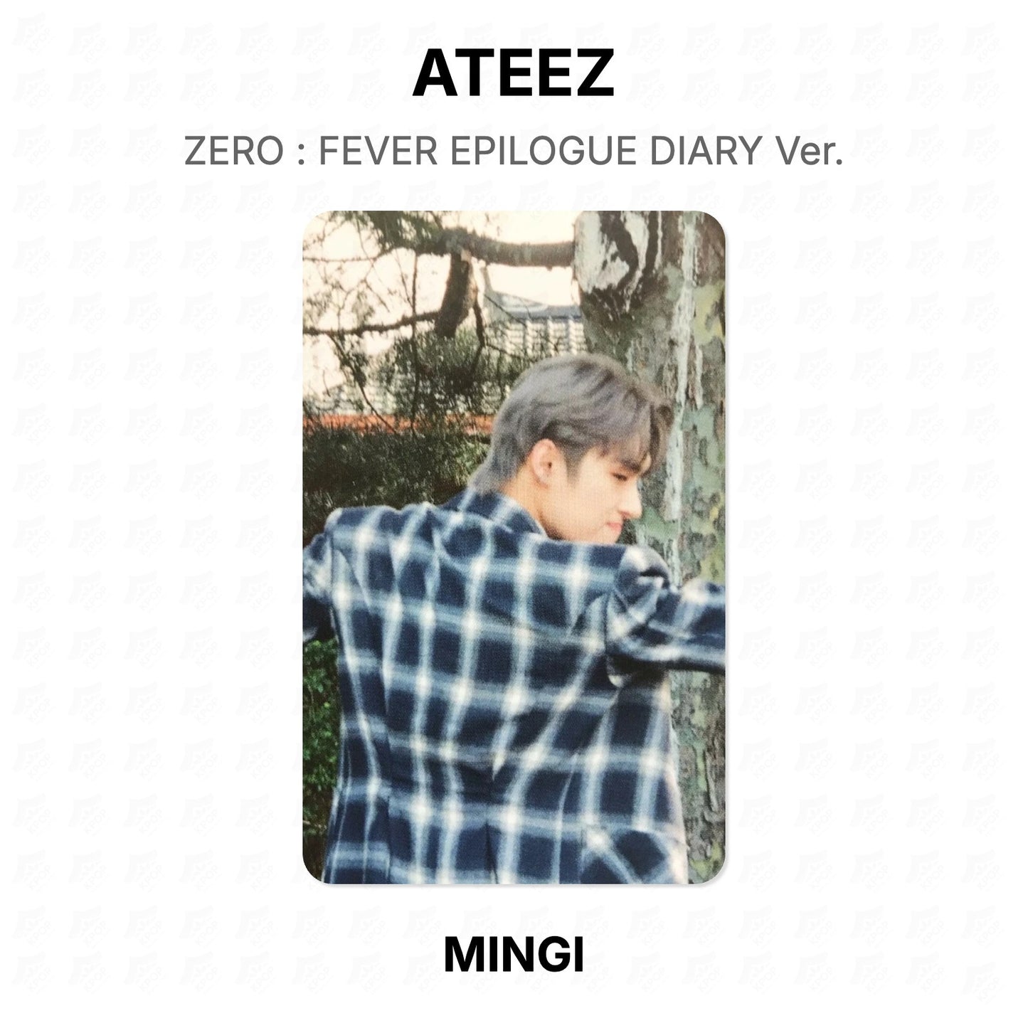 ATEEZ ZERO : FEVER EPILOGUE DIARY Ver. Official Photocard