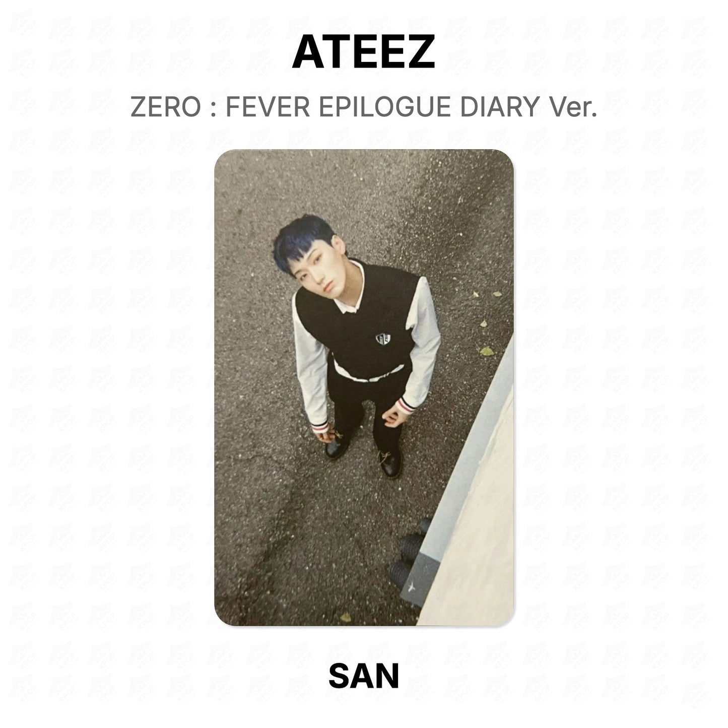 ATEEZ ZERO : FEVER EPILOGUE DIARY Ver. Official Photocard