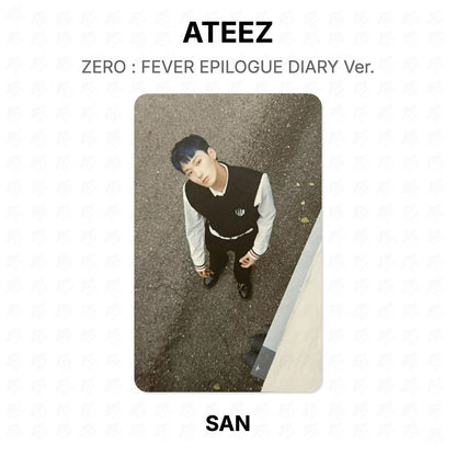 ATEEZ ZERO : FEVER EPILOGUE DIARY Ver. Official Photocard
