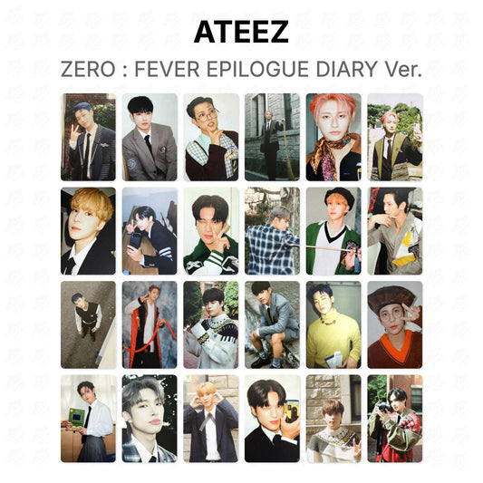 ATEEZ ZERO : FEVER EPILOGUE DIARY Ver. Official Photocard