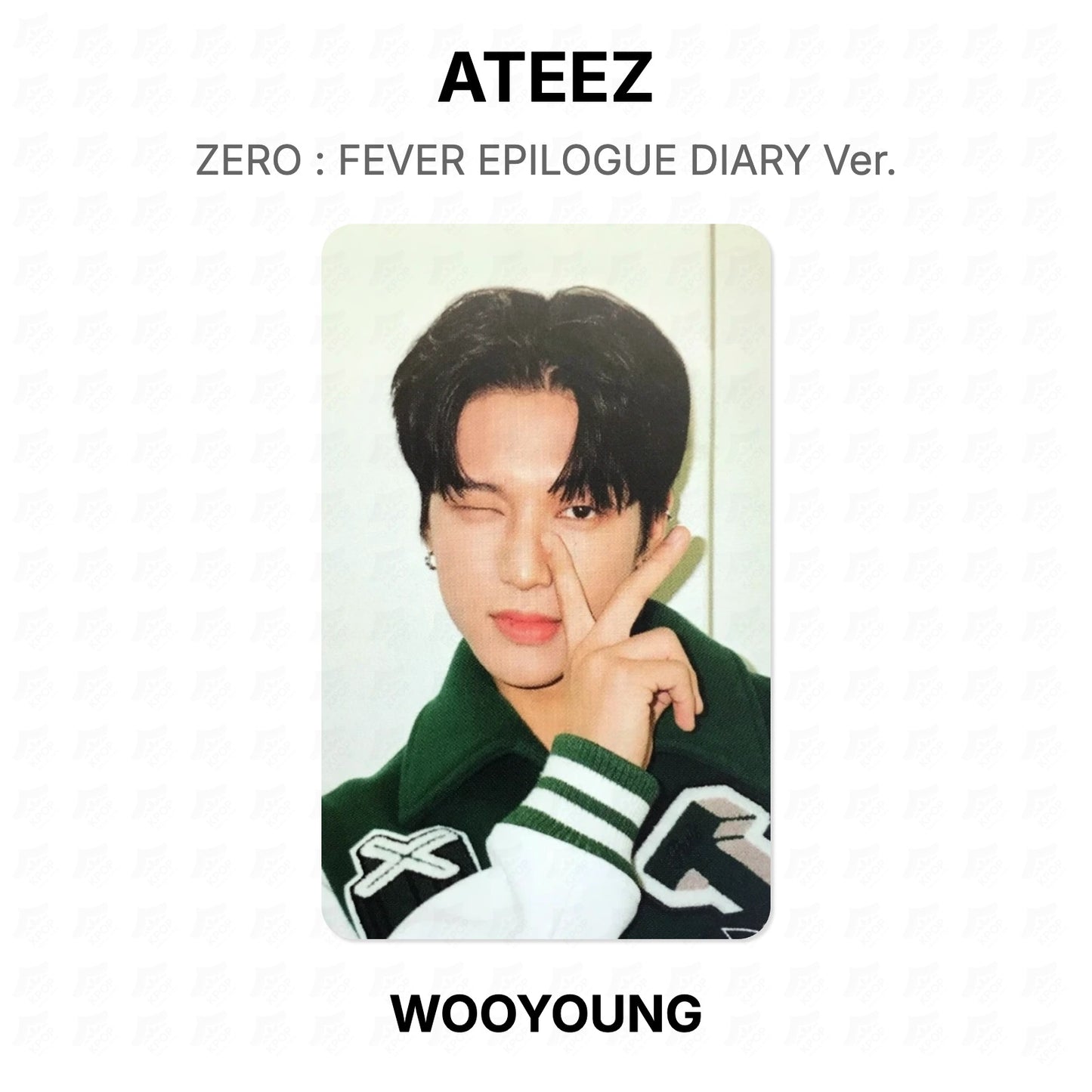 ATEEZ ZERO : FEVER EPILOGUE DIARY Ver. Official Photocard