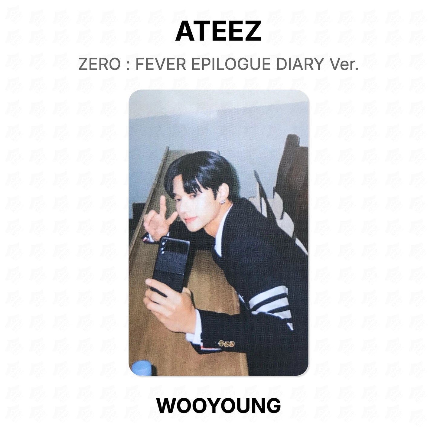ATEEZ ZERO : FEVER EPILOGUE DIARY Ver. Official Photocard
