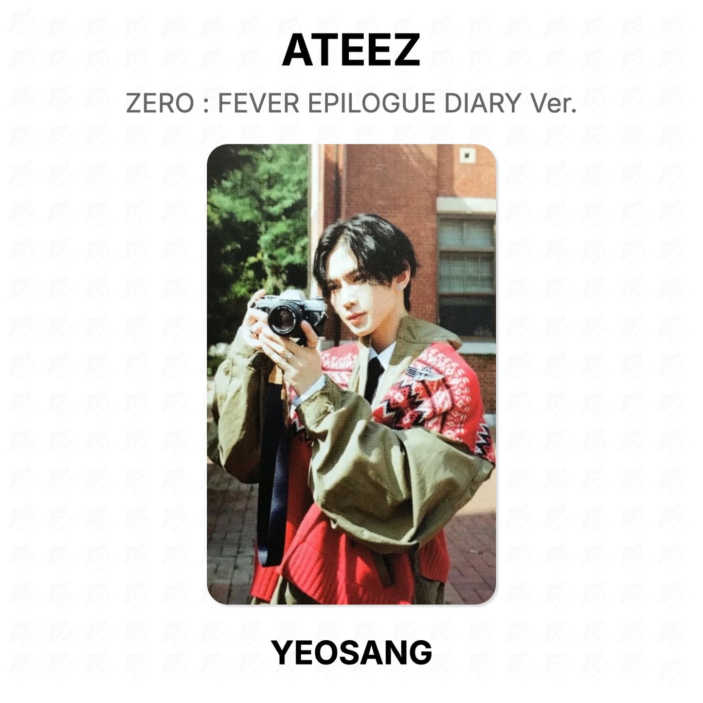 ATEEZ ZERO : FEVER EPILOGUE DIARY Ver. Official Photocard