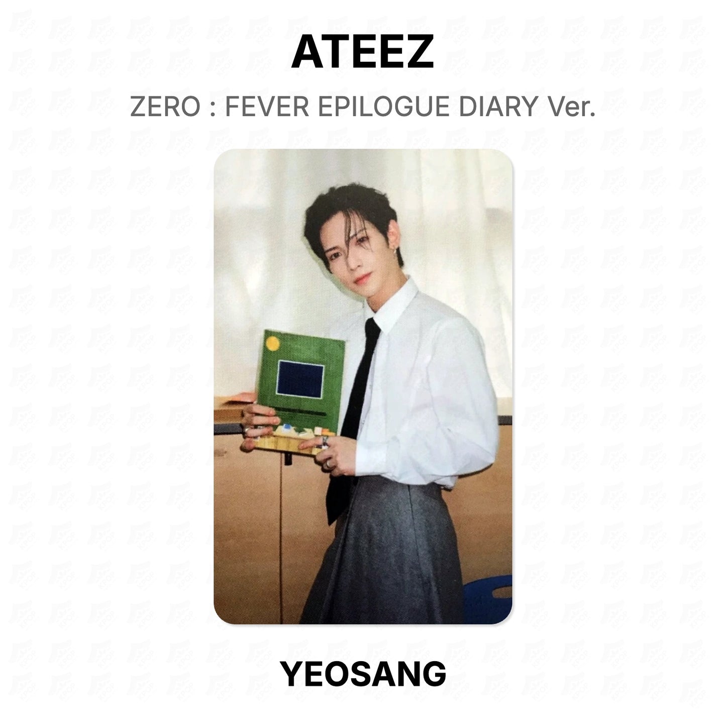 ATEEZ ZERO : FEVER EPILOGUE DIARY Ver. Official Photocard