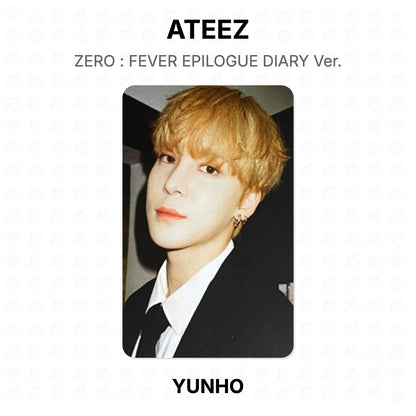 ATEEZ ZERO : FEVER EPILOGUE DIARY Ver. Official Photocard