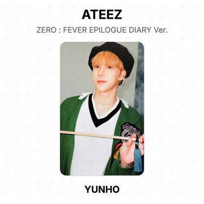 ATEEZ ZERO : FEVER EPILOGUE DIARY Ver. Official Photocard