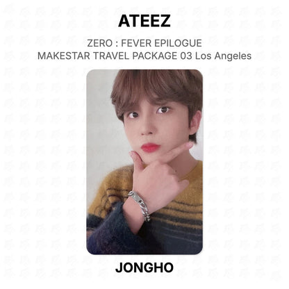 ATEEZ ZERO : FEVER EPILOGUE MAKESTAR TRAVEL PACKAGE 03 Los Angeles Official Photocard