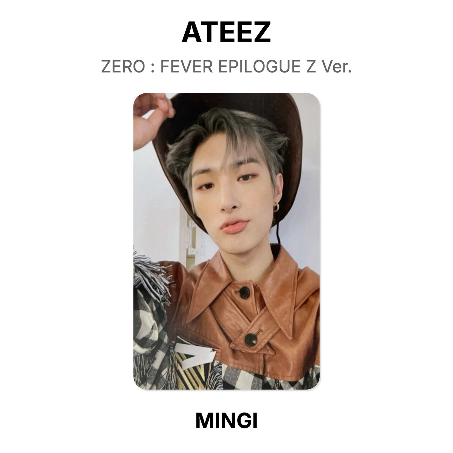 ATEEZ ZERO : FEVER EPILOGUE Z Ver. Official Photocard