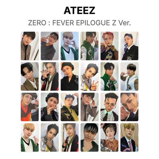 ATEEZ ZERO : FEVER EPILOGUE Z Ver. Official Photocard
