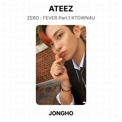 ATEEZ ZERO : FEVER Part.1 KTOWN4U Official Photocard