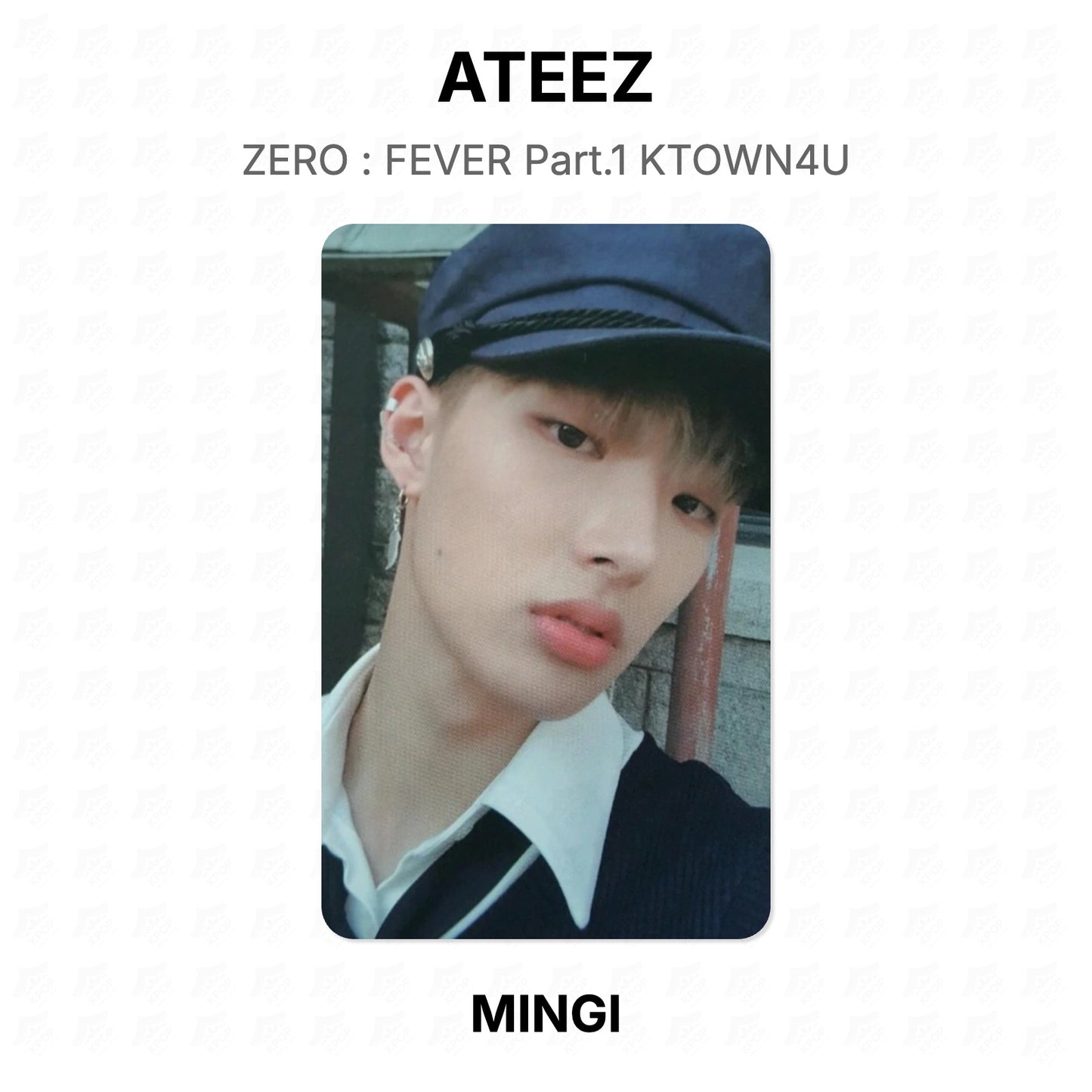 ATEEZ ZERO : FEVER Part.1 KTOWN4U Official Photocard