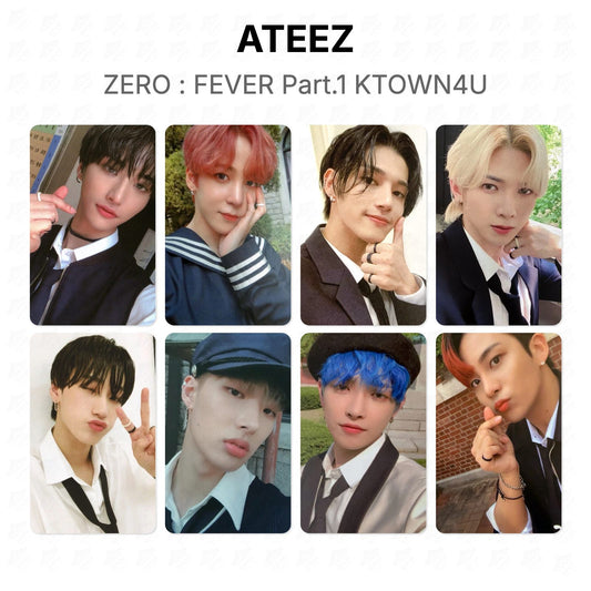 ATEEZ ZERO : FEVER Part.1 KTOWN4U Official Photocard
