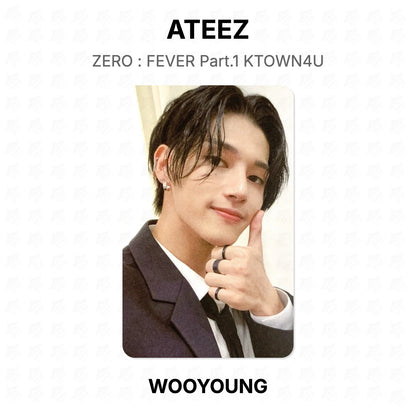 ATEEZ ZERO : FEVER Part.1 KTOWN4U Official Photocard