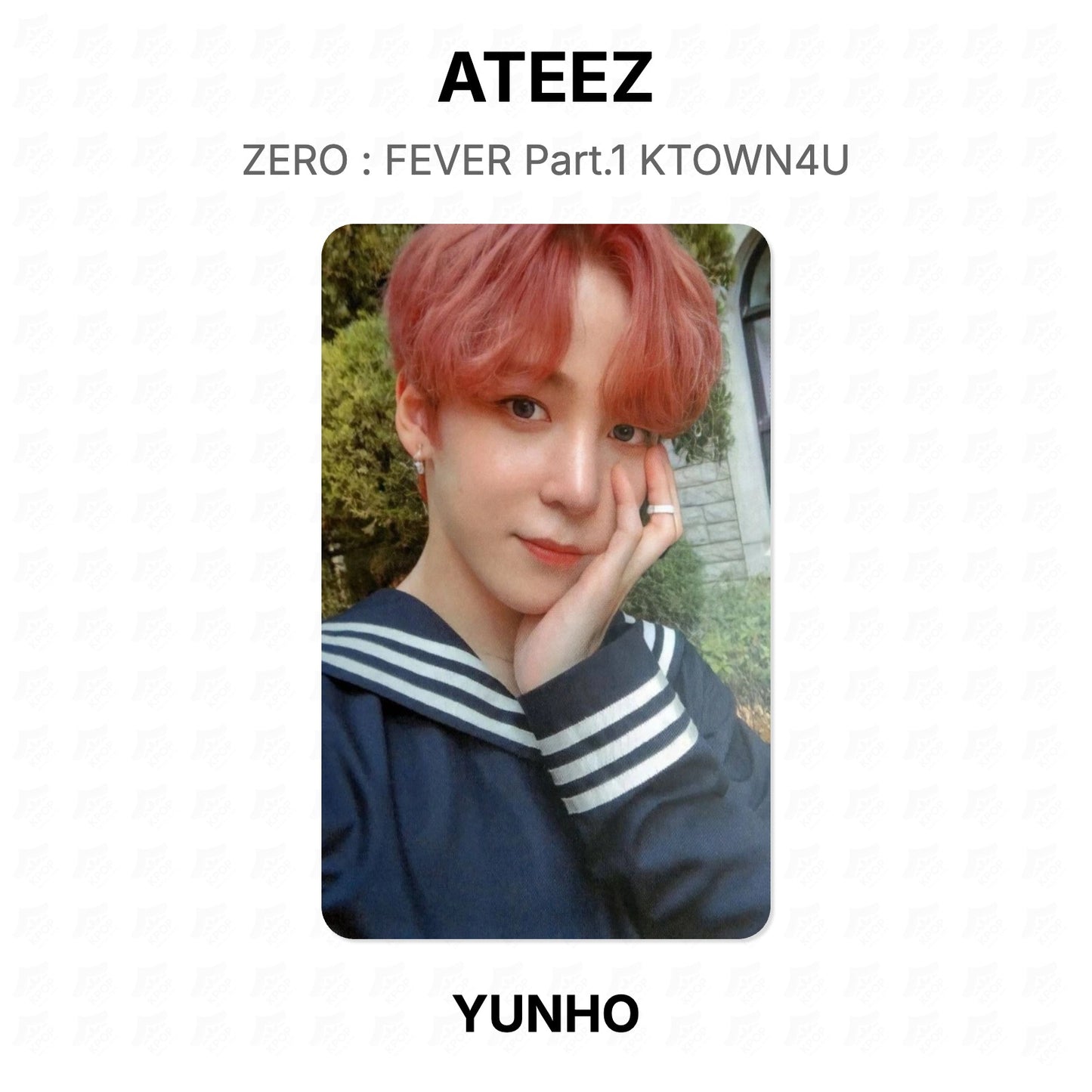 ATEEZ ZERO : FEVER Part.1 KTOWN4U Official Photocard