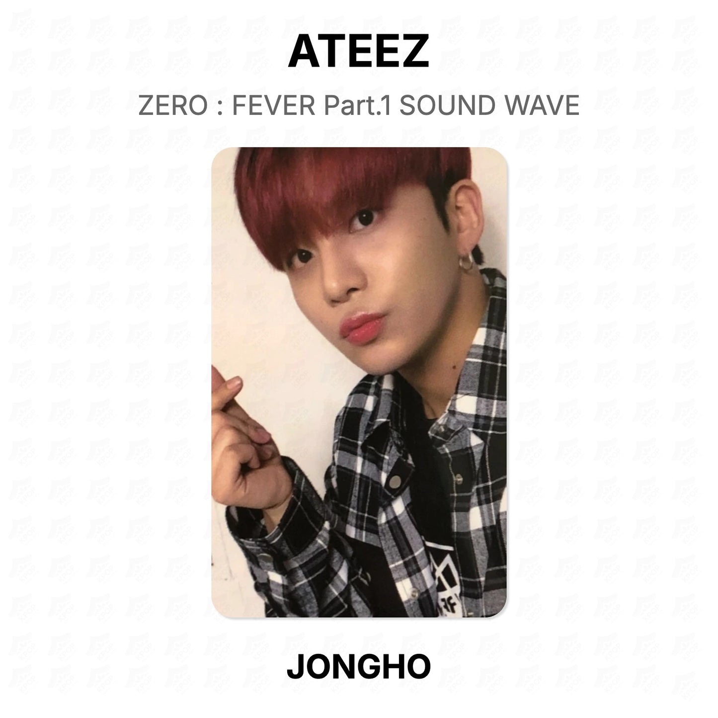 ATEEZ ZERO : FEVER Part.1 SOUND WAVE Official Photocard
