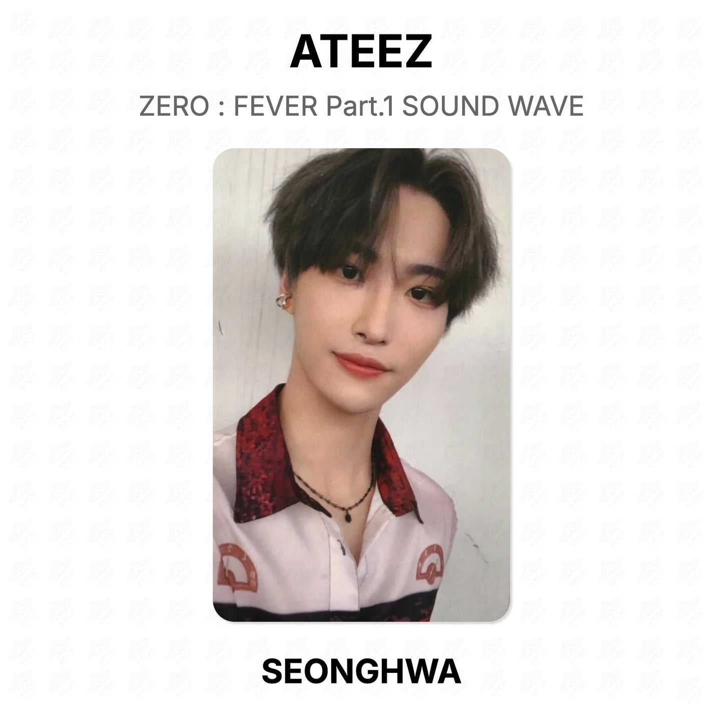 ATEEZ ZERO : FEVER Part.1 SOUND WAVE Official Photocard