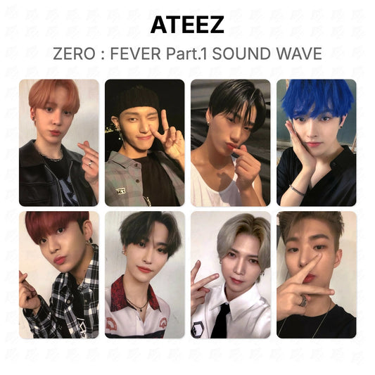 ATEEZ ZERO : FEVER Part.1 SOUND WAVE Official Photocard