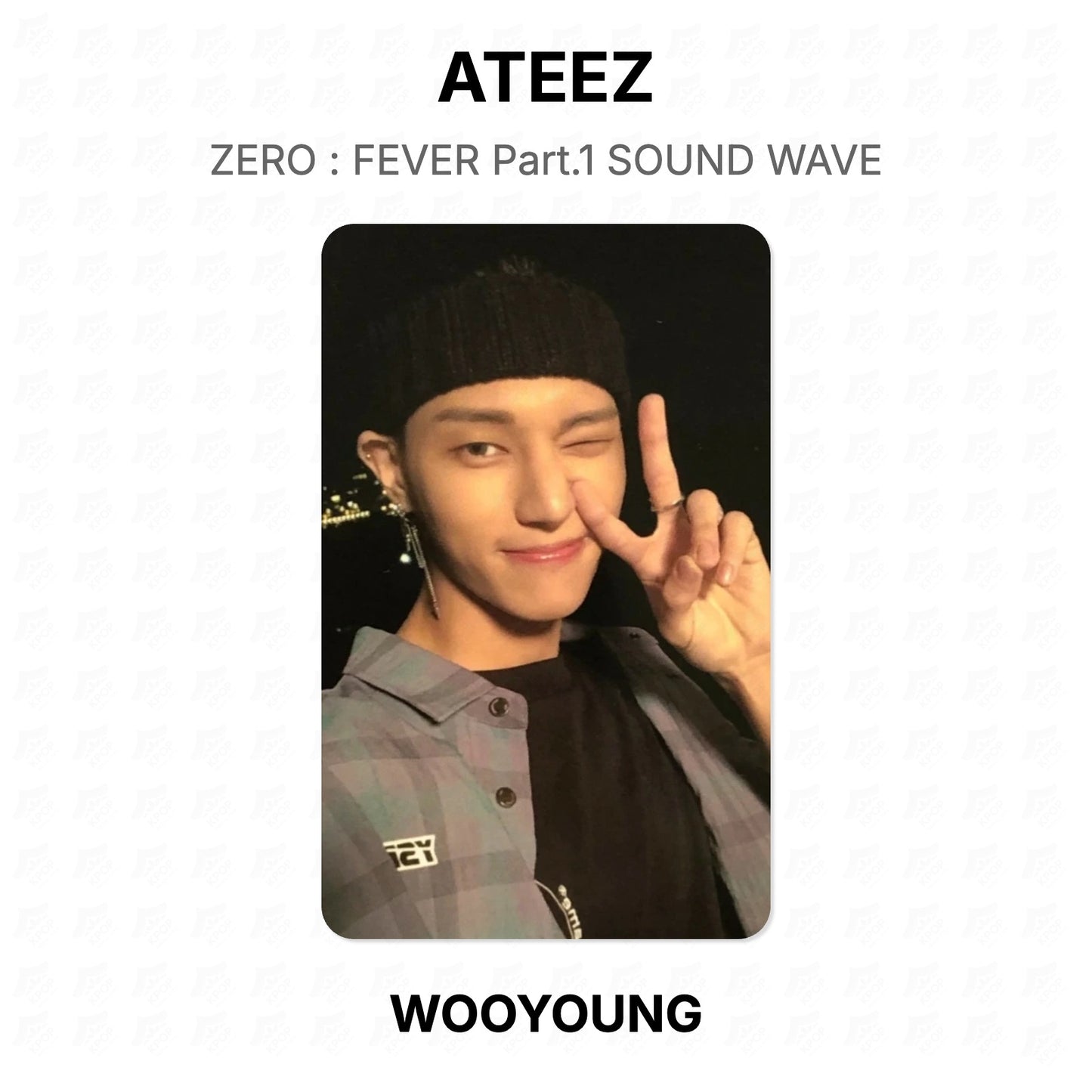 ATEEZ ZERO : FEVER Part.1 SOUND WAVE Official Photocard