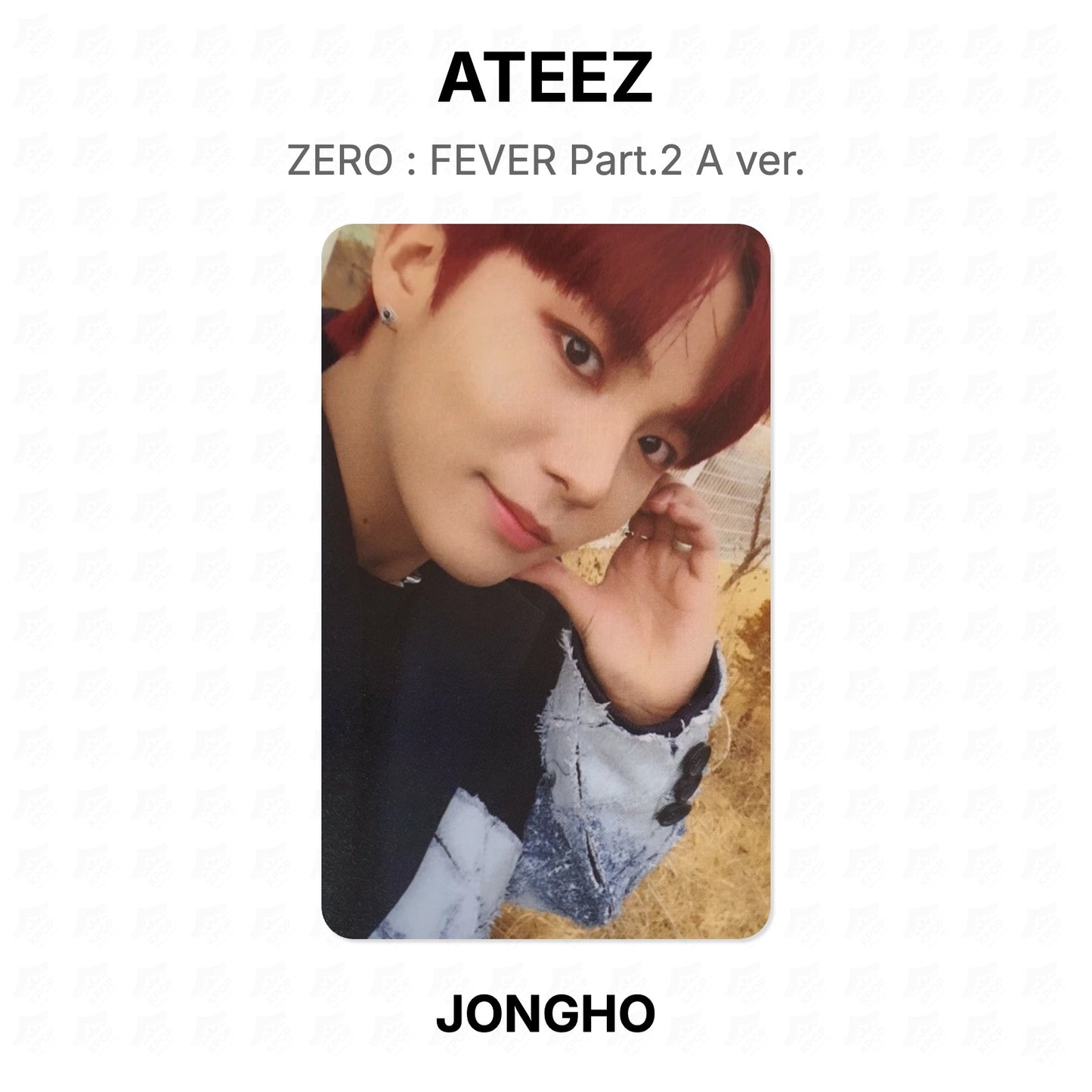 ATEEZ ZERO : FEVER Part.2 A ver. Official Photocard