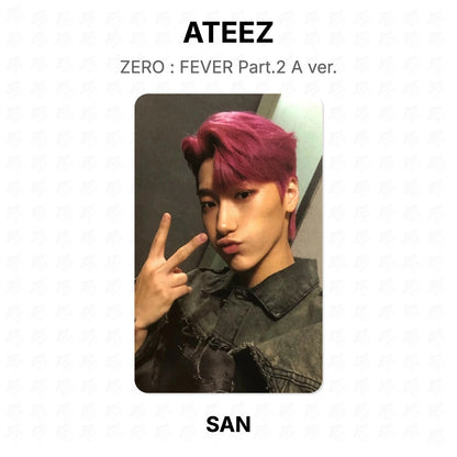 ATEEZ ZERO : FEVER Part.2 A ver. Official Photocard