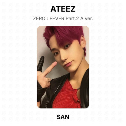 ATEEZ ZERO : FEVER Part.2 A ver. Official Photocard