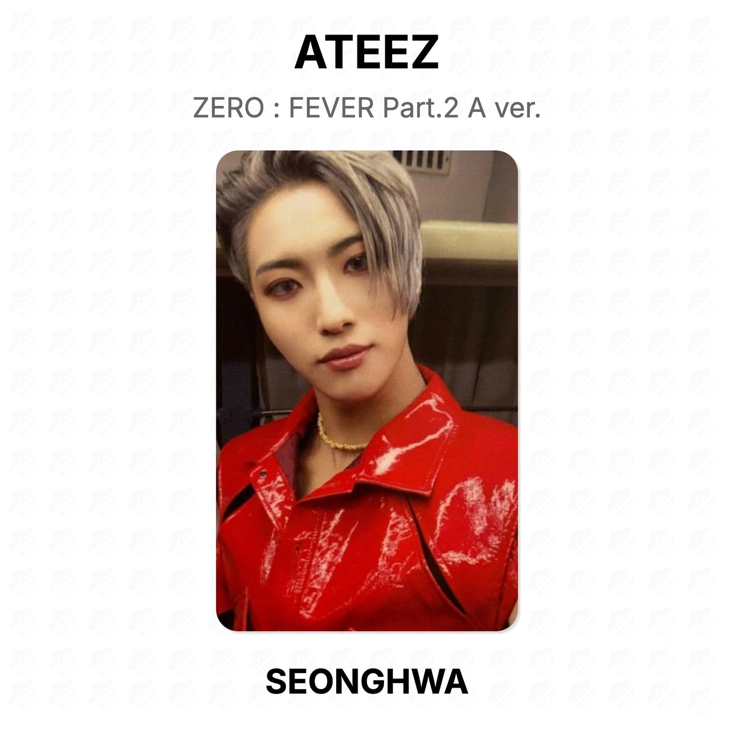 ATEEZ ZERO : FEVER Part.2 A ver. Official Photocard