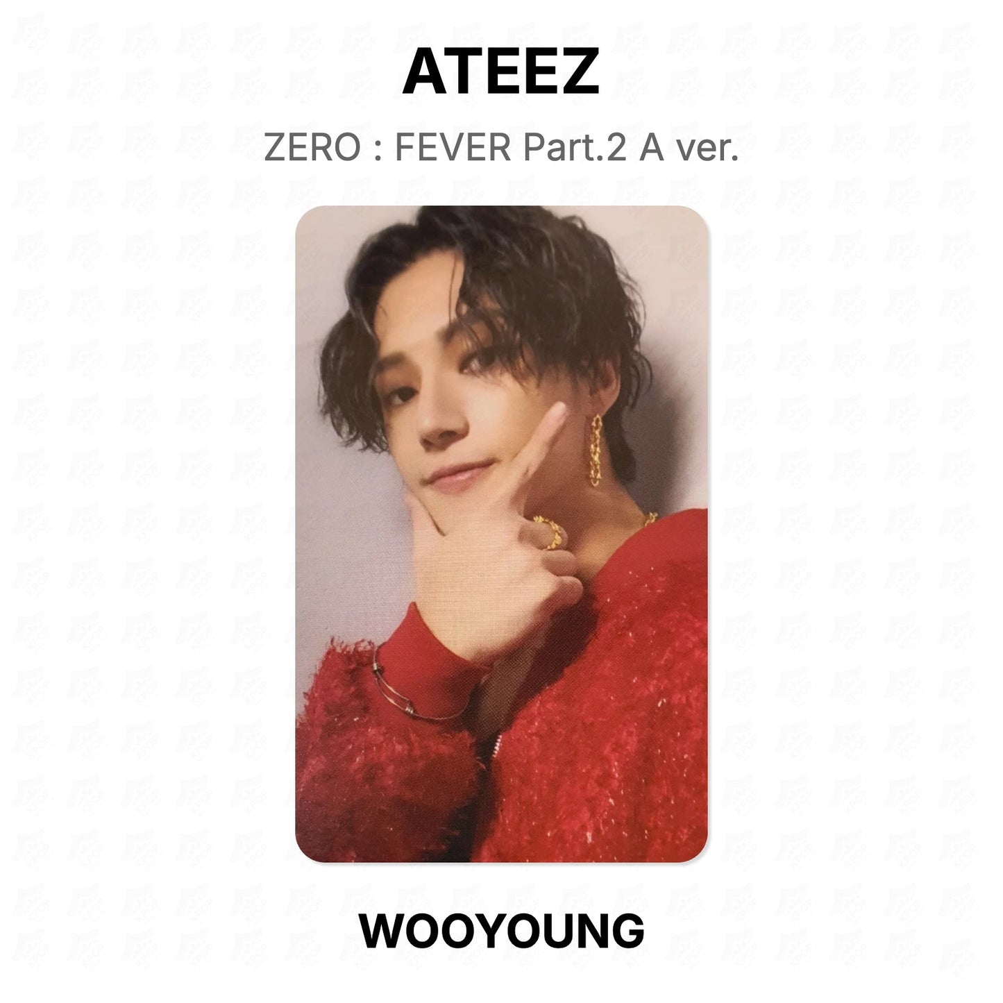 ATEEZ ZERO : FEVER Part.2 A ver. Official Photocard