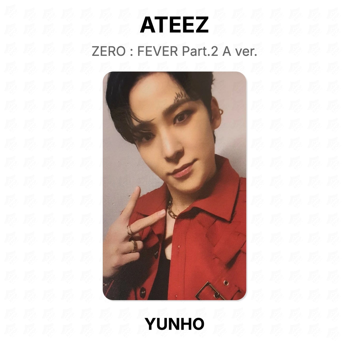 ATEEZ ZERO : FEVER Part.2 A ver. Official Photocard